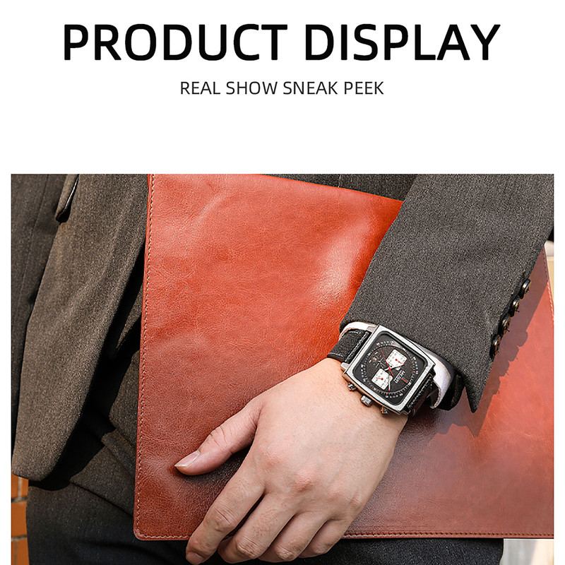 ساعت مچی عقربه‌ای مردانه مگیر مدل 2182C Professional Edition — تصویر ۴
