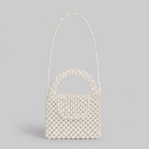 کیف زنانه دوشی مرواریدی مدل DM-P01