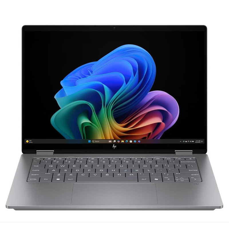 لپ تاپ 14 اینچی اچ‌ پی مدل OmniBook X Flip 14-fm0013dx-Core Ultra 5 226V-16GB LPDDR5X 8533MHz-1TB SSD-Touch-Backlit-W - کاستوم شده — تصویر ۲