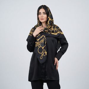 روسری ابریشم توییل مجلسی زنانه کد 4302