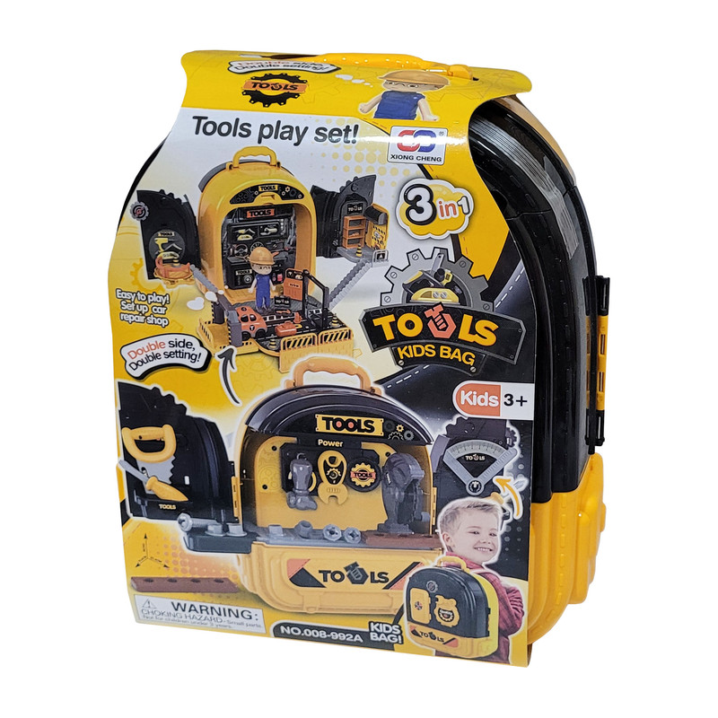 ست اسباب بازی ابزار مدل TOOLS KIDS BAG طرح چمدان — تصویر ۲