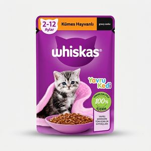 پوچ گربه ویسکاس مدل جونیور خورشتی در سالسا وزن 85 گرم بسته 5 عددی