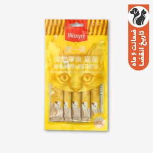 بستنی گربه ونپی صدف و تن ماهی وزن 70 گرم مجموعه 5 عددی