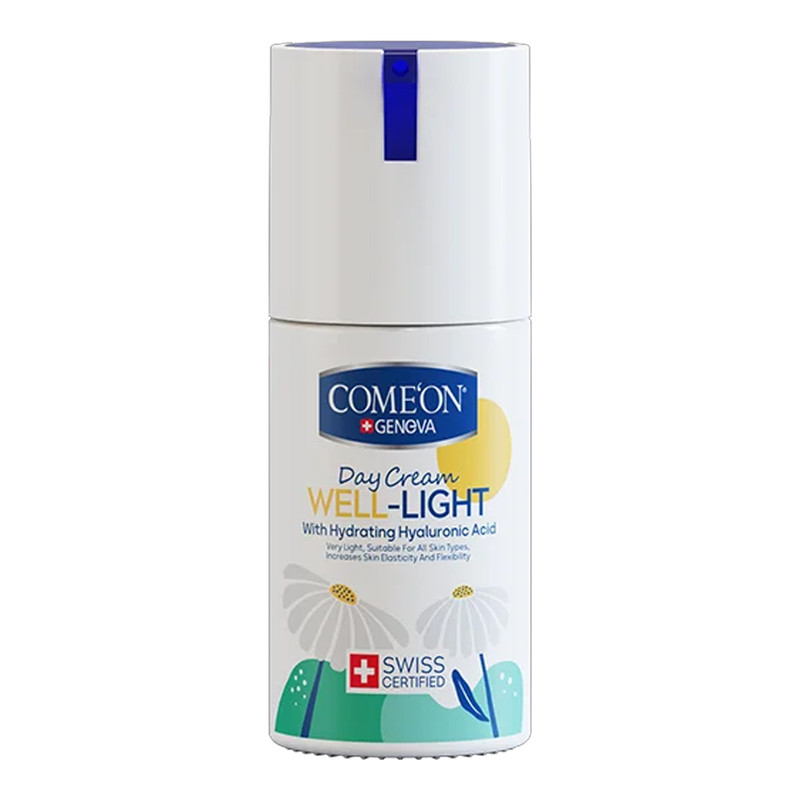 کرم آبرسان صورت کامان مدل WELL LIGHT مناسب برای انواع پوست حجم 100 میلی لیتر — تصویر ۲
