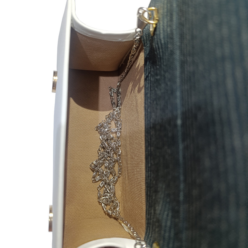 کیف رودوشی زنانه مدل نگینی 145 — تصویر ۳