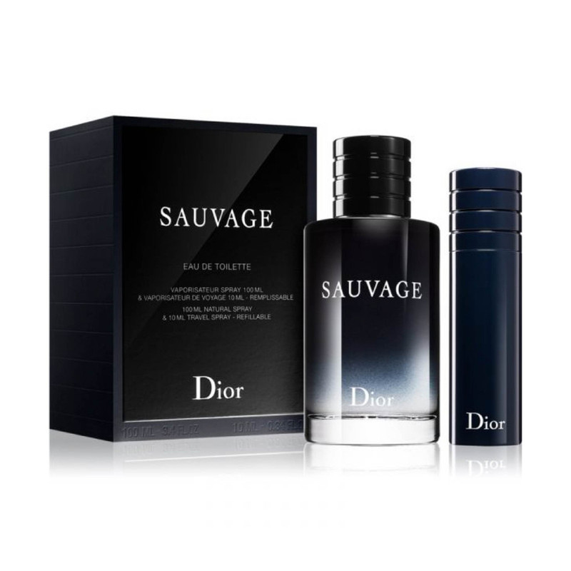 ست ادو تویلت مردانه دیور مدل Sauvage حجم 100 میلی لیتر — تصویر ۲