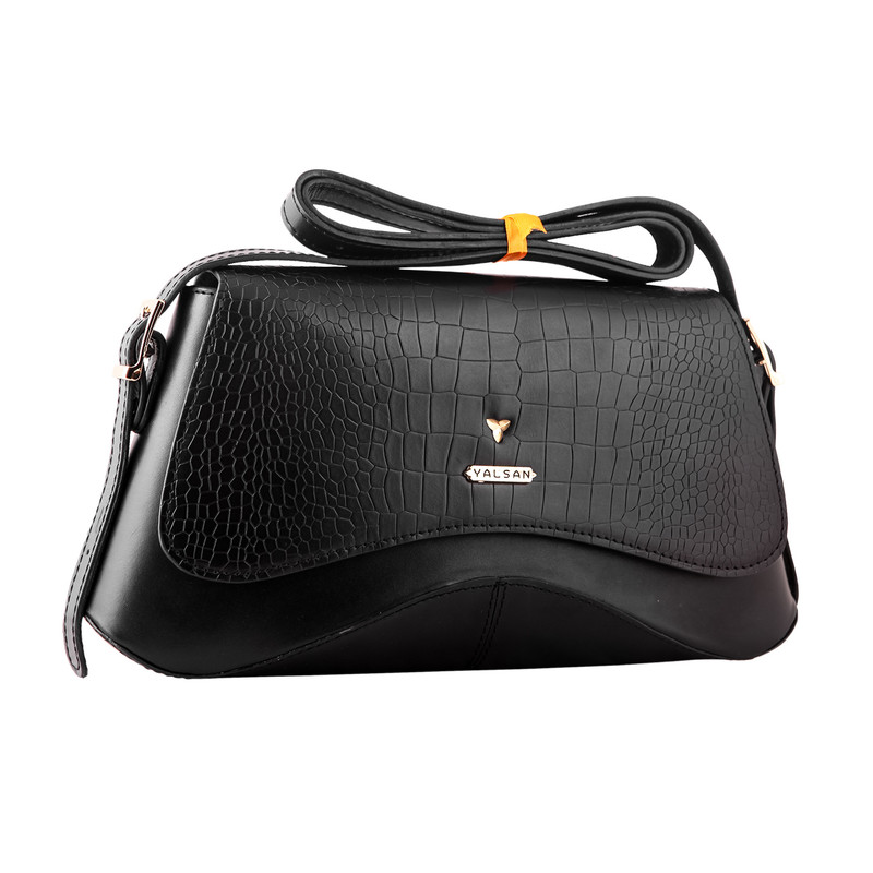 کیف رودوشی زنانه چرم یلسان مدل آیریا کد PRM-124-msk — تصویر ۲