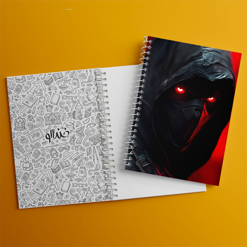 دفتر نقاشی 50 برگ خندالو طرح پسرانه کد F6617 — تصویر ۳
