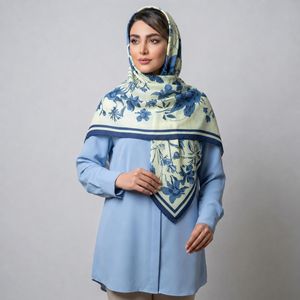 روسری زنانه مدل نخی مزونی بهاره کد 99115