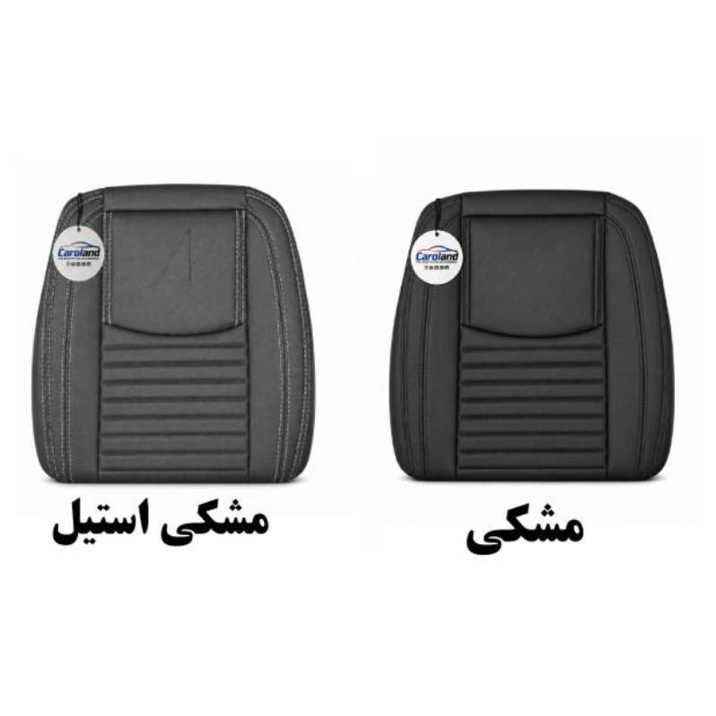 روکش صندلی خودرو چرم 10 تکه کارولند مدل 013 مناسب برای تیبا — تصویر ۳