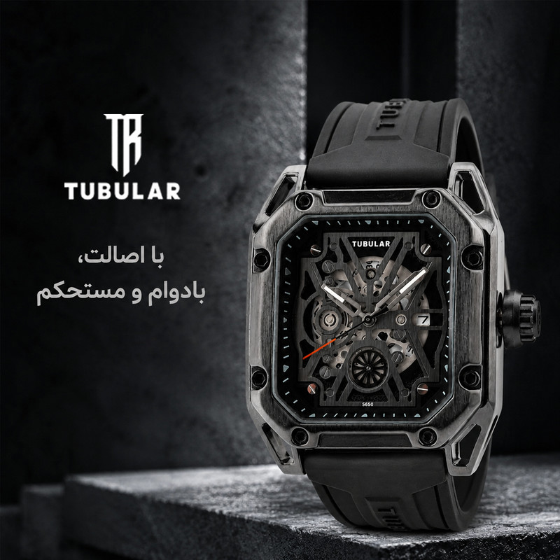 ساعت مچی عقربه‌ای کوارتز مردانه توبلار مدل تقویم دار کد TR5650-C1 — تصویر ۳