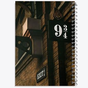 دفتر ژورنال نویسی 50 برگ خندالو مدل نقطه ای طرح هری پاتر (Harry Potter) کد F6091