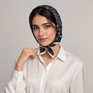 دستمال سر و گردن زنانه مدل ابریشم کد ab170