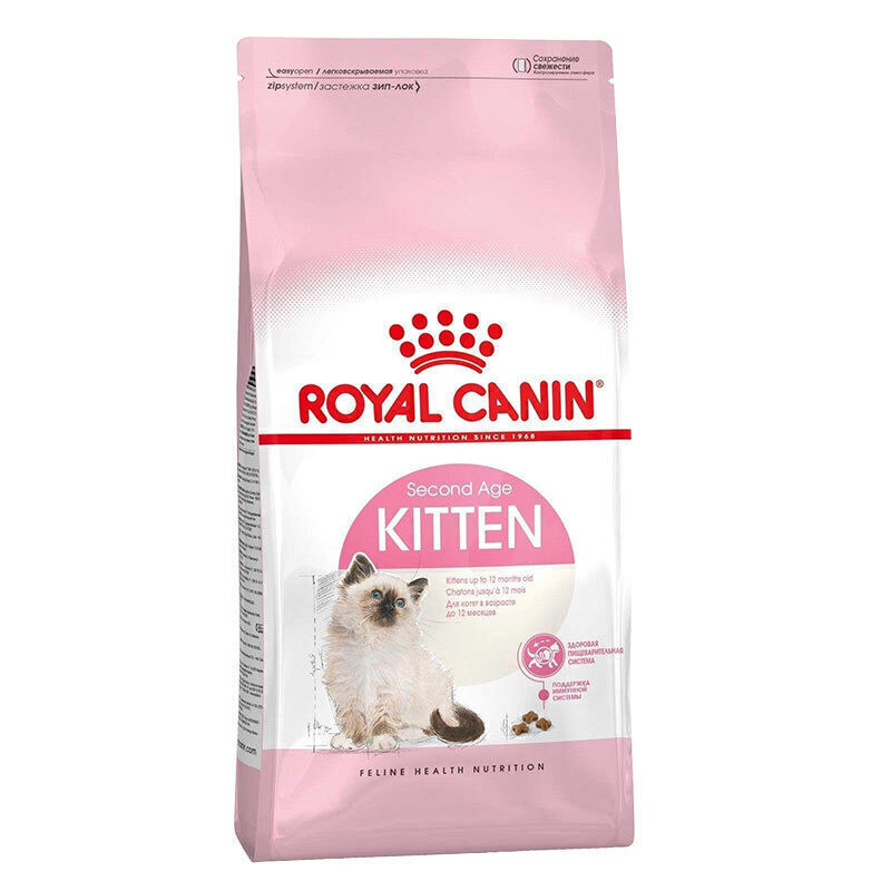 غذای خشک و پوچ بچه گربه رویال کنین مدل Kitten Pack با طعم مرغ وزن 3500 گرم — تصویر ۲
