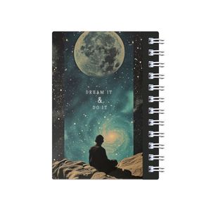دفترچه یادداشت 50 برگ مدل تو دولیست طرح dream it and do it