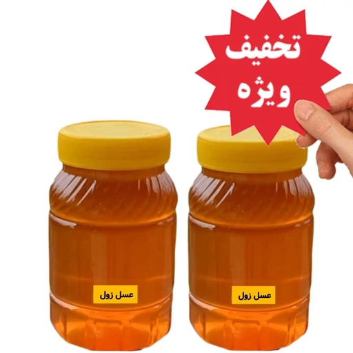 عسل زول (دو کیلویی) خرید از زنبوردار ارسال رایگان
