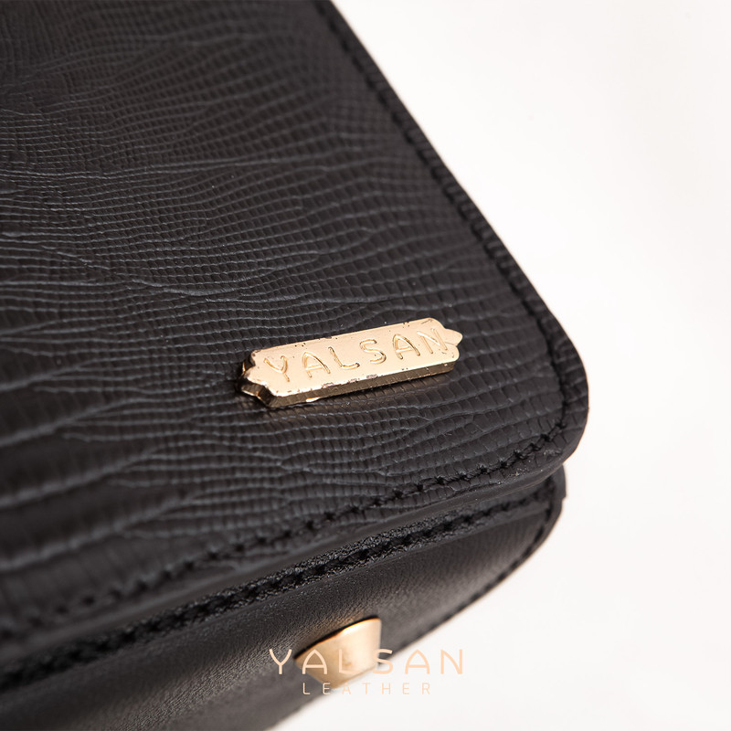 کیف دوشی زنانه چرم یلسان مدل الین کد 036-01-GL — تصویر ۵