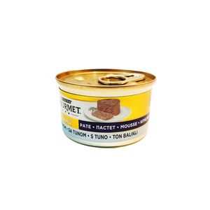 کنسرو گربه گورمت مدل گوشت ماهی وزن 85 گرم