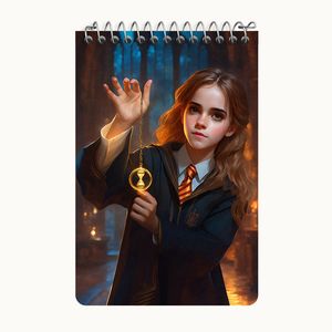 دفتر یادداشت 50 برگ خندالو طرح هرماینی هری پاتر (Harry Potter) کد F7212