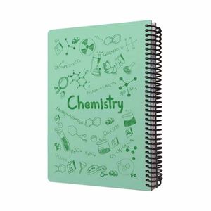 دفتر مشق 100 برگ دات نوت طرح CHEMISTRY مدل فرمول