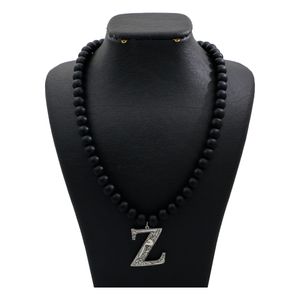 گردنبند نقره زنانه دلی جم طرح Z کد D 711