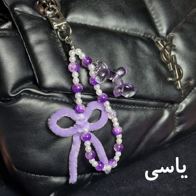 آویز کیف زنانه مدل پاپیونی کد 45 — تصویر ۲