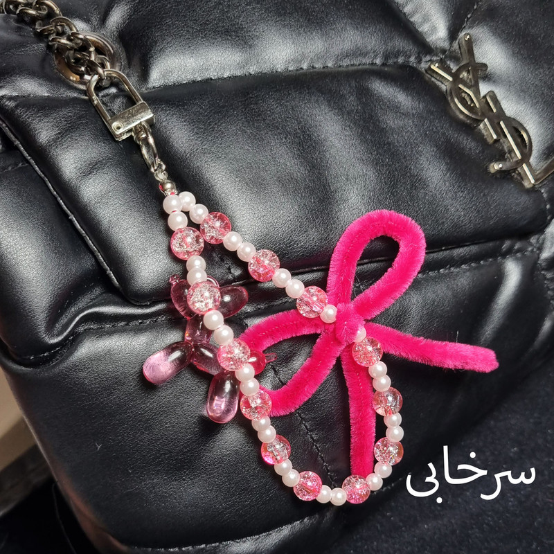 آویز کیف زنانه مدل پاپیونی کد 45 — تصویر ۴
