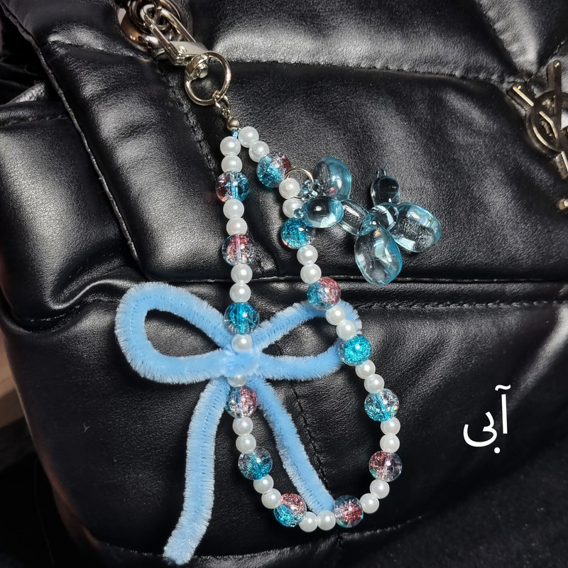 آویز کیف زنانه مدل پاپیونی کد 45 — تصویر ۵