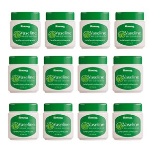 وازلین لب و دست نوید بهنما دارو مدل ALOE VERA مناسب برای انواع پوست حجم 115 میلی‌لیتر مجموعه 12 عددی