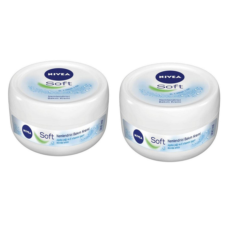 کرم نرم کننده و مرطوب کننده نیوآ مدل Soft حجم 300 میلی لیتر بسته 2 عددی — تصویر ۲