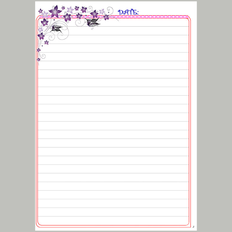 دفتر خاطرات 60 برگ طرح استیچ مدل stitch007 — تصویر ۳