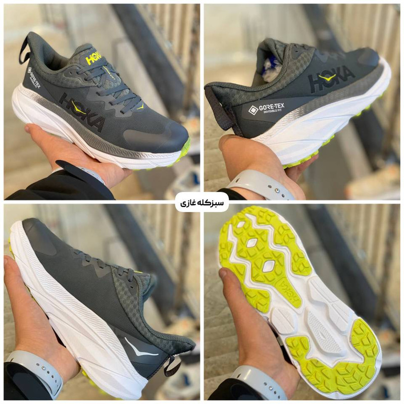 کفش پیاده روی مردانه هوکا مدل challenger goretex — تصویر ۳