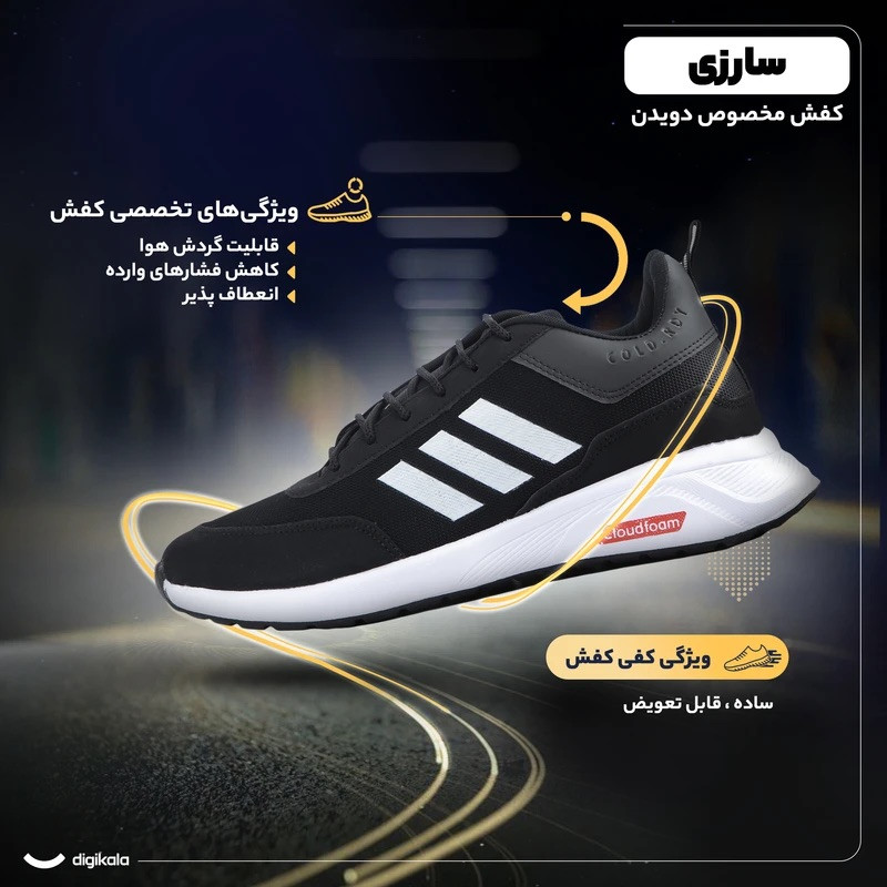 کفش رانینگ سارزی مدل A.D.S_C.l.a.d.i.o.m — تصویر ۵