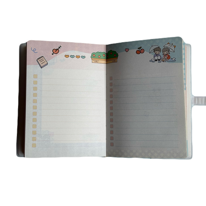دفترچه خاطرات 200 برگ مدل Friends كد 02 — تصویر ۴