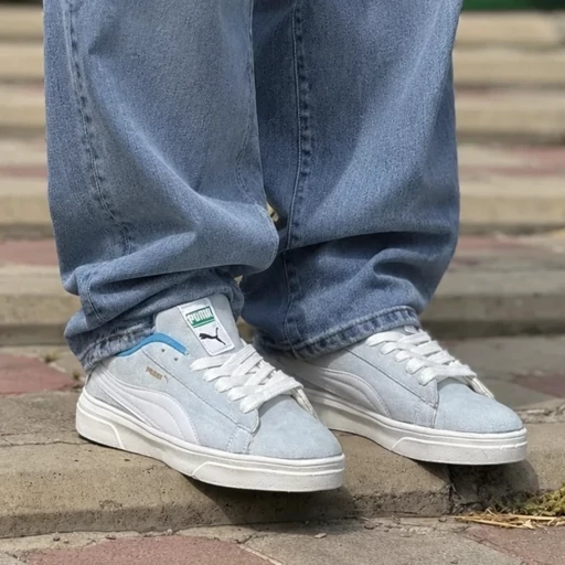 کفش اسپرت مدل پوما puma رنگ آبی روشن