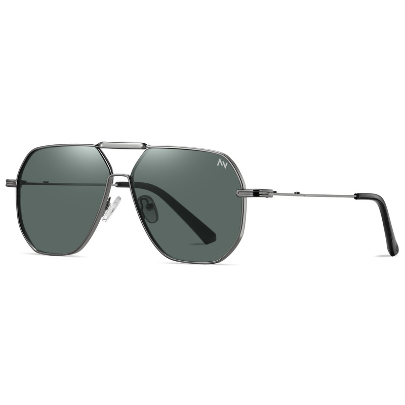 عینک آفتابی مردانه خلبانی پلاریزه آلبرت وگ مدل JS8556C31-P63 — تصویر ۲