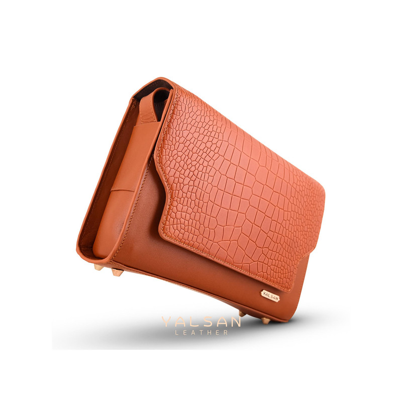 کیف رودوشی زنانه چرم یلسان مدل نلین کد 121-PRM-02 — تصویر ۳