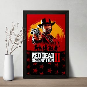 تابلو خندالو مدل رد دد Red Dead کد 10293