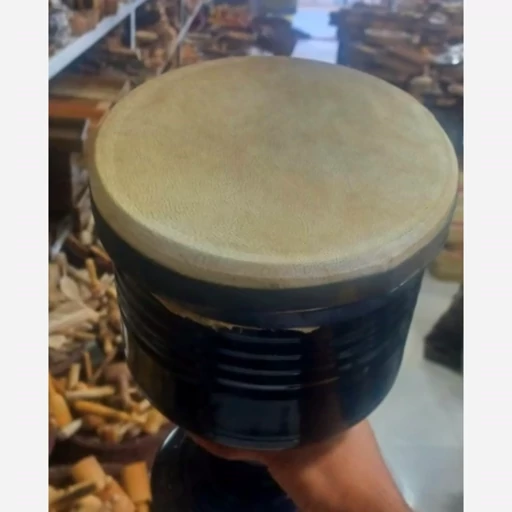 تنبک فلزی در سایز متوسط(دهنه 22سانتی )