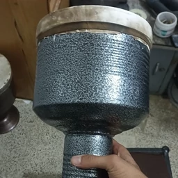 تنبک (تمبک)فلزی سایز کوچک — تصویر ۳