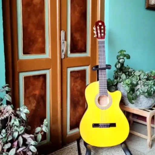 گیتار دیاموند(دایموند) مدل کاتوی رنگ عسلی همراه با کیف ضدضربه و پیک(مضراب) و با ارسال فوری