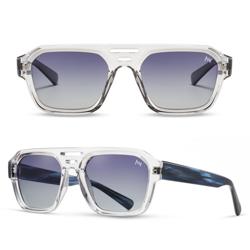 عینک آفتابی خلبانی (Aviator) آلبرت وگ مدل S31120-C2 Acetate Avantgarde Visionary — تصویر ۴