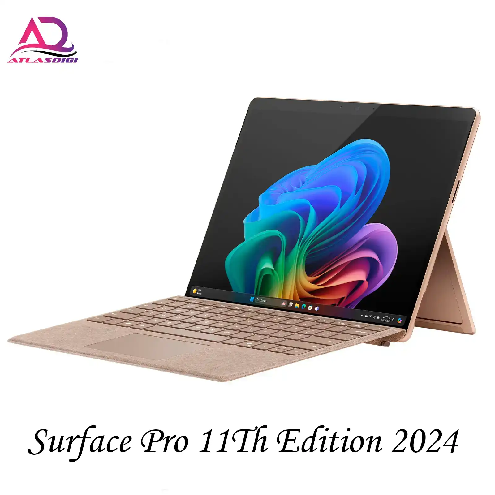 تبلت مایکروسافت سرفیس پرو مدل Surface Pro 11Th Edition 2024 Snapdragon X Elite 16G 1T