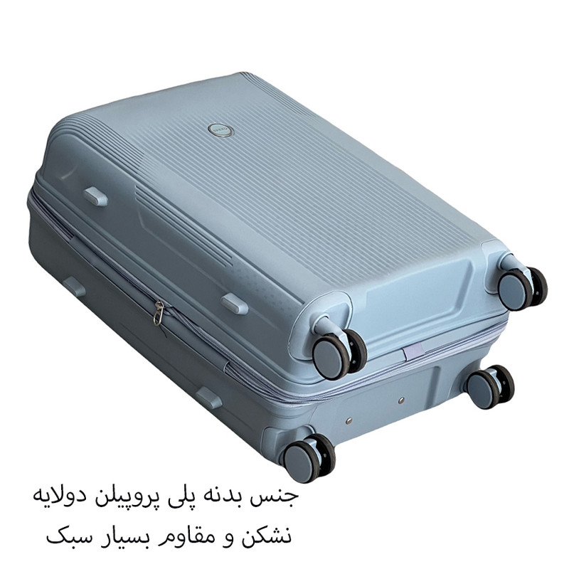 چمدان اسپید مدل SPD964L سایز بزرگ ارتفاع 75 سانتی متر — تصویر ۴