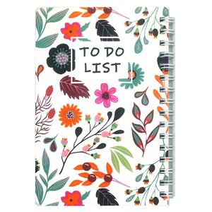 دفترچه یادداشت 60 برگ رز مدل TO DO LIST طرح بهار