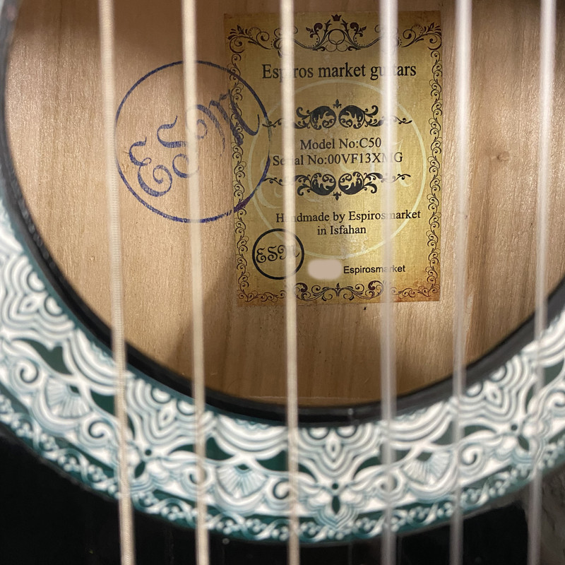 گیتار کلاسیک اسپیروس مارکت مدل C50 — تصویر ۵