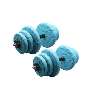 دمبل گرد قابل تنظیم وزن 6 کیلوگرم مدل GS-M-113825 بسته دو عددی