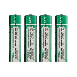 باتری لیتیوم یون قابل شارژ اسمال سان مدل 18650 ظرفیت 3800 میلی آمپر ساعت بسته 4 عددی