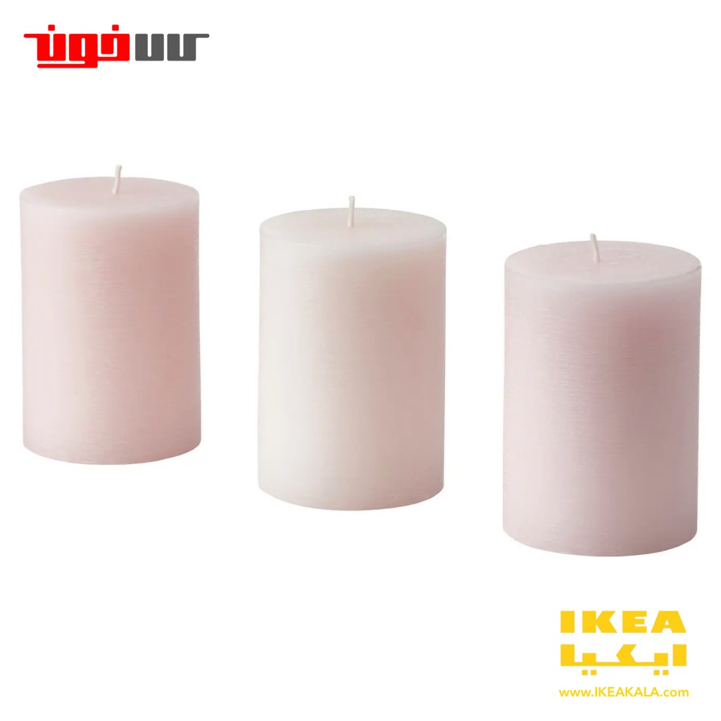 شمع ۳ عددی معطر ایکیا مدل LUGNARE — تصویر ۲