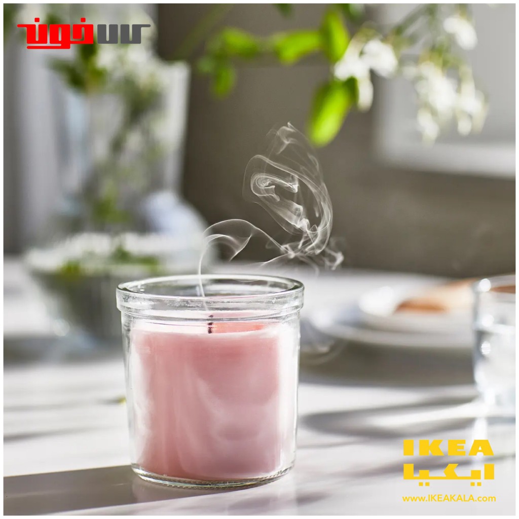 شمع معطر ایکیا مدل LUGNARE — تصویر ۴
